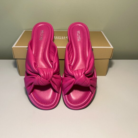 Michael Kors Shoes - Michael Kors Elena Flat Slide